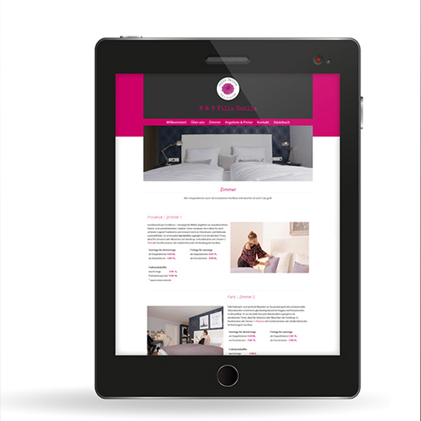 Endergebnis – Responsive Websites für Selbständige und Kleinunternehmen
