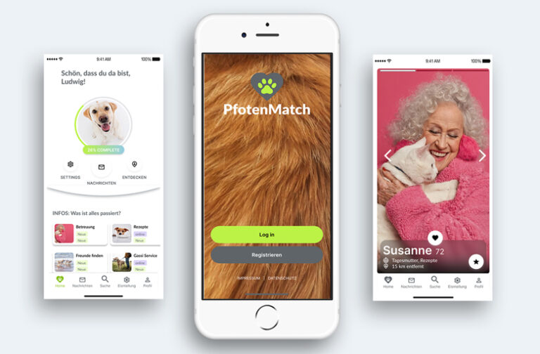 Projektvorschau 2 – Mobile App Design